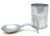 Galvanized Utensils Crock Holder/Caddy and Spoon Rest Set by Home Essentials