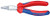 Knipex 22 05 160 Round Nose Pliers 6,3" with soft handle chrome plated