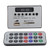DC12V Bluetooth Audio Decoder Board Audio Module USB SD TF FM Radio Lossless WMA/WAV/MP3 Decoder-Silver-