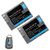 ValuePack (2 Count): Digital Replacement Camera and Camcorder Battery for Fujifilm NP-150, Finepix S5 - Includes Lens Pouch