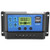 Solar Charge ControllerJadpes PWM 12V/24V Dual USB Solar Panel Charge Controller Regulator LCD Display Adjustable Parameter Backlight LCD Display and Timer Setting ON/Off-30A-