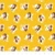 Disney Forever Princess Belle Circles in Yellow 100 percent Premium Quality Cotton Fabric by The Yard