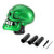 Gear Shift Knob Lever Skeleton Skull Head Car Modified Gear Shift Knob Stick Lever Shifter Universal -Green-