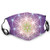 Fillter Face Cloth For mens and womensInterlace Circles Sign Of Cosmos Harmony Folk Hidden Abstract Motif?Cold Mouth Dustproof Double Protection