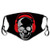 Fillter Face Cloth For anyone Skull With Headphones In Fire?Cold Mouth Dustproof Double Protection