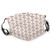 Fillter Face Cloth For mens and womensSimplistic Bohemian Motif With Abstract Shapes And Icons Leaves Triangles?Cold Mouth Dustproof Double Protection
