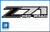 Decal Mods Z71 Off Road Black Decals Stickers fits Chevy Silverado - FB -2001-2006- Bed Side 1500 2500 HD -Set of 2-