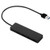 USB HUB 4 USB Ports Data Transfer Hub USB 3.0 Hub 4 Port High Speed USB Data Hub Splitter Extension 5Gbps Portable USB Flash Drive Premium for Laptop PC Windows Mac