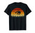 Vintage Sunset Snowboarding Gift For Snowboarders T-Shirt