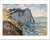 The Cliff Of Aval Etretat Paper Print Wall Art -8in. x 10in.-