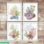 Ocean Coral Art Prints -Set of 4- - Unframed - 11x14s
