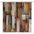 Wooden Shower Curtain Teal Gray Rustic Farmhouse Planks Barn Hardwood Vintage Print Home Bathroom Decor Quick Dry Fabric with 12 Hooks?70x70 Inch?Brown