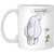 Baymax and Baby Groot Mug Two Sides