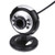ROMOKE HD Mini Webcam 360 Degree Computer Cameras USB 2.0 50.0M 480P 6 LED HD Webcam with MIC for PC Laptop Video Recording Web Camera