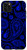 iPhone 11 Pro Max Black and Blue Paisley Pattern Bandana Case