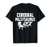 Cerebral Palsy CP Awareness SaurusRex Warrior Survivor T-Shirt