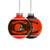 FOCO Cleveland Browns NFL 2019 Glass Ball Ornament - 2 Pack