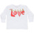 inktastic Fabric Love on Clothesline Toddler Long Sleeve T-Shirt 2T White 3e2db