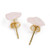 ULANI JOY Rose Quartz Stud Earrings for Women/Hypoallergenic Earrings/Healing Crystal with Pink Gemstone and Sterling Silver Painted Gold Ear Post and 4mm Pin ULANI JOY Rose Quartz Stud Earrings for Women/Hypoallergenic Earrings/Healing Crystal with Pink Gemstone and Sterling Silver Painted Gold Ear Post and 4mm Pin