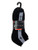 Spyder - 5-pair LOW CUT Socks - Black with Stitched Logo
