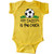 inktastic Soccer My Daddy is The Coach Infant Creeper Newborn Yellow 39c3e