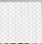 Simple Monochrome Patterns Geometric Linked Forms on Plain Background , Grey Decor Polyester Fabric Shower Curtains Bathroom, 84 Inches Extra Long, White Gray