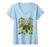 Womens Craft Beer Hop plant Vintage IPA Ale Brewer Gift V-Neck T-Shirt