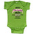 inktastic Happy Birthday Daddy- Best Gift Infant Creeper Newborn Apple Green
