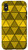 iPhone X/XS Simple Geometric Pattern Yellow Triangle Polygons Modern Case