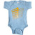 inktastic Trombone Line Infant Creeper Newborn Light Blue 27ed7