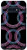 Galaxy S10e Pink and Blue Circle Mandalas Pattern Case