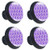 TIKISMILE Hearts Seamless Pattern Drawer Knob Pull Handle Crystal Glass Circle Shape Cabinet Drawer Pulls Cupboard Knobs with Screws for Home Office Cabinet Cupboard -4 Pieces-