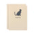 Cat Thank You Cards Pack of 10 - Handmade Black Cat Greeting Card - Blank Inside - Kraft Brown with Envelope