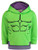 Marvel Hulk Big Boys Athletic Fleece Pullover Hoodie Pockets Green 8