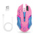 POPOLING Gaming Mouse Rechargeable LED Backlight Optical Game Mice 2400DPI 2.4G USB Wireless Mouse