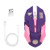 POPOLING Gaming Mouse Rechargeable LED Backlight Optical Game Mice 2400DPI 2.4G USB Wireless Mouse