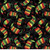 Chili Pepper Fleece Fabric by The Yard