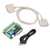 aqxreight - 5 Axis Mach3 Stepper Motor Controller Board Break-Out Board USB Interface Board for CNC Router Engraving Milling Machine