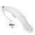 Xinwoer Scooter Rear with Taillight and HookRear Mudguard Bracket with Taillight and Hook for Mijia M365 Electric Scooter-White-