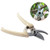 TOPgift Professional Sharp Bypass Pruning Shears(SK5),Tree Trimmers Secateurs,Hand Pruner, Garden Shears,Clippers for the Garden.