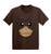 Monkey Face - Wild Animal Infant/Toddler Cotton Jersey T-Shirt -Brown 4T-