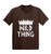Haase Unlimited Wild Thing - Crown Crazy Savage Infant/Toddler Cotton Jersey T-Shirt -Brown 3T-