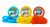 MAD MATTR Quantum Pods by Relevant Play - Blue Yellow and Orange 2oz Pack/3