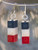 Ole Miss Earrings Rebels Jewelry STERLING SILVER Hooks for University of Mississippi Football Tailgating