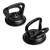 FCHO Glass Suction Cup Heavy Duty Aluminum Vacuum Plate Puller Handle Holder Hooks Duty Galss Lifting/Tile Suction Cup Lifter/Moving Glass/Pad for Lifting -Black 2Pack-