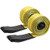 TOPZEA 2 Pack 10 x 2 inch Lift Sling Straps Heavy Duty Flat Eye Lift Slings Nylon Lifting Slings Tree Saver Recovery Strap Web Sling Winch Straps 15000 Pound Capacity Yellow