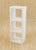 Melody Jane Dollhouse 3 Cube Display Unit Modern White Shelves Bookcase 112