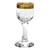 Lorren Home Trends Florence Collection Liquor Goblets, Set of 4