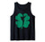 Disney Tinker Bell Green Shamrock St. Patricks Day Tank Top