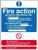 KPCM Display Fire Safety Sign - Fire Action Notice